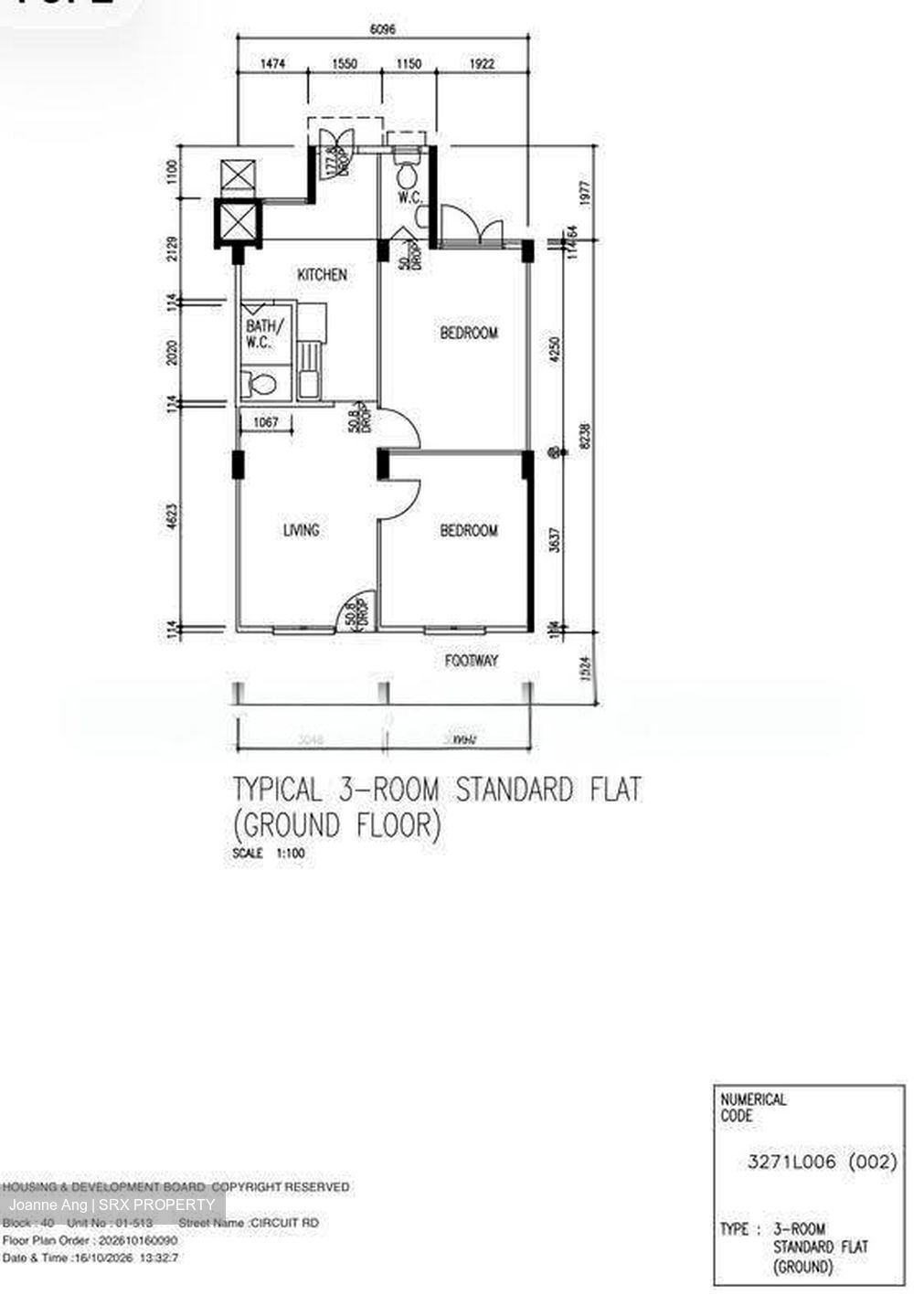 Blk 40 Circuit Road (Geylang), HDB 3 Rooms #633378671